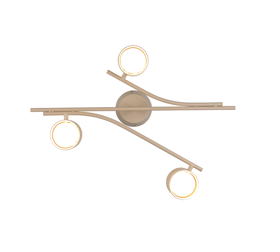 CODA | Ceiling lamp | Warm beige | Metal