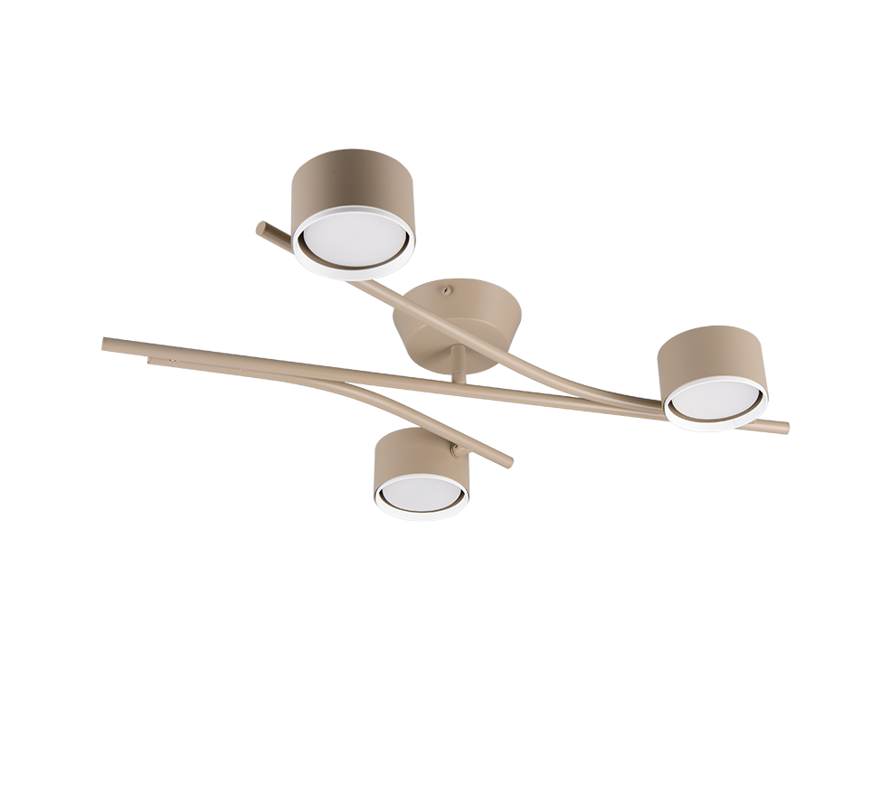 CODA | Ceiling lamp | Warm beige | Metal