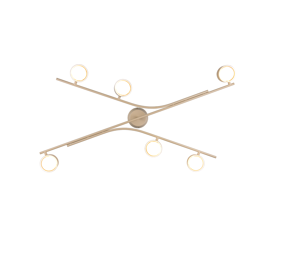 CODA | Ceiling lamp | Warm beige | Metal