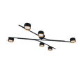 CODA | Ceiling lamp | Schwarz-Gold | Metal
