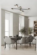 CODA | Ceiling lamp | Schwarz-Gold | Metal