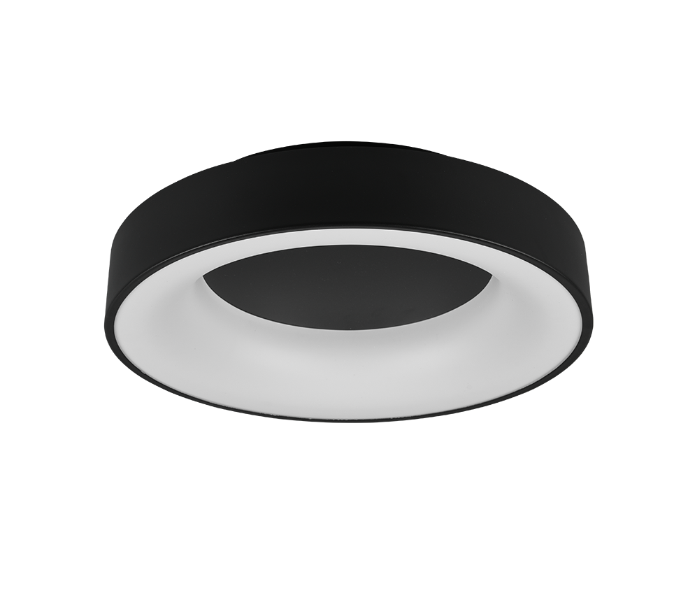 GIRONA | Ceiling lamp | Black mat | Metal