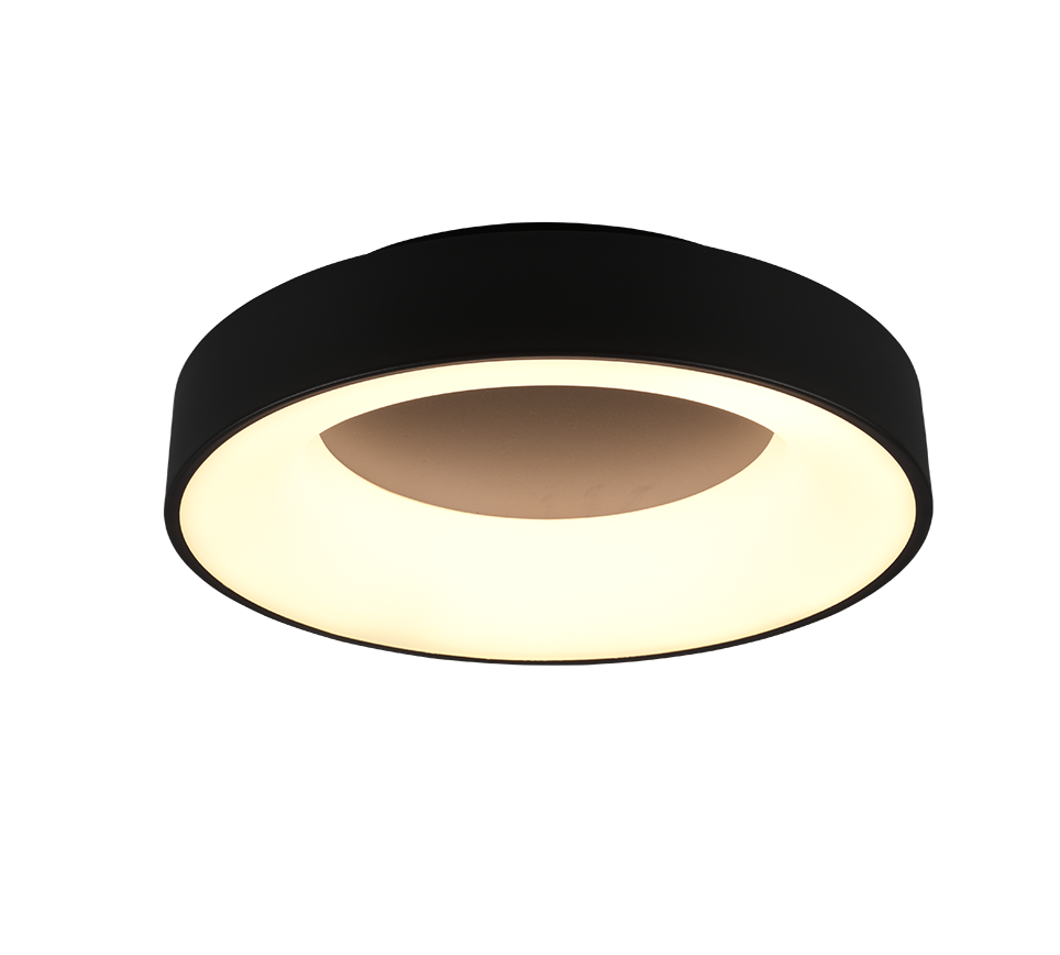 GIRONA | Ceiling lamp | Black mat | Metal