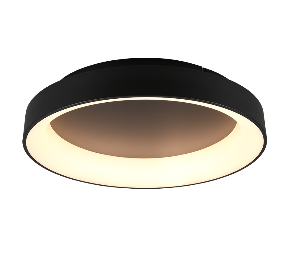 GIRONA | Ceiling lamp | Black mat | Metal