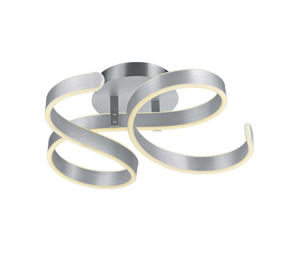 FRANCIS | Ceiling lamp | Brushed aluminium | Metal