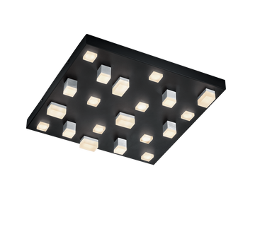CIVETO | Ceiling lamp | Black mat | Metal
