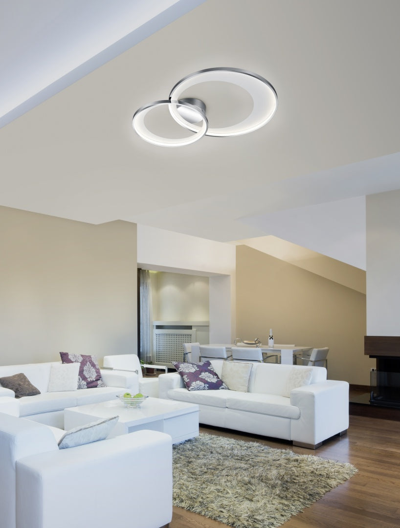 GRANADA | Ceiling lamp | Chrome | Metal
