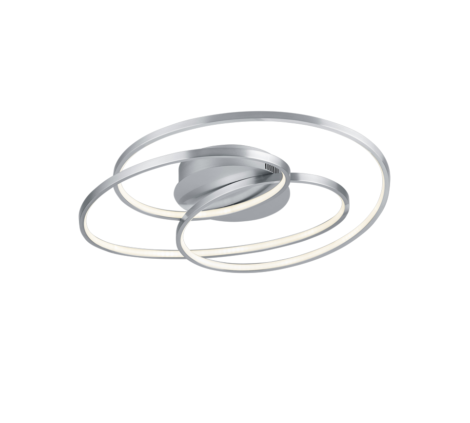 GALE | Ceiling lamp | Nickel mat | Metal