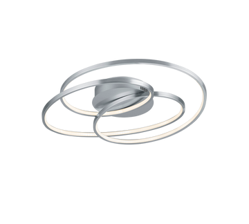 GALE | Ceiling lamp | Nickel mat | Metal