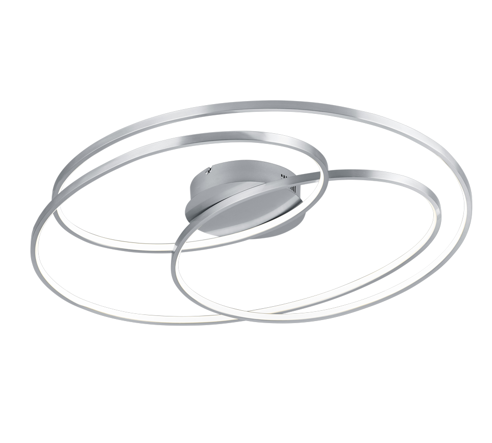 GALE | Ceiling lamp | Nickel mat | Metal