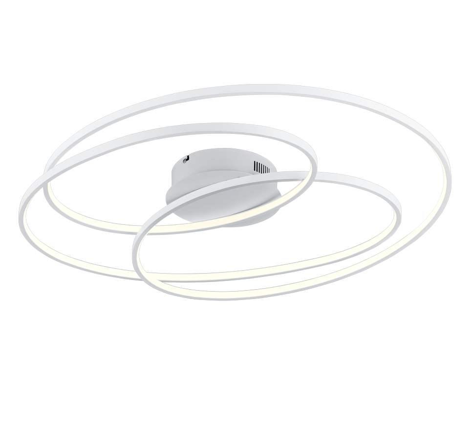 GALE | Ceiling lamp | White mat | Metal