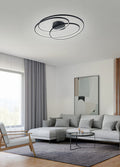 GALE | Ceiling lamp | Black mat | Metal