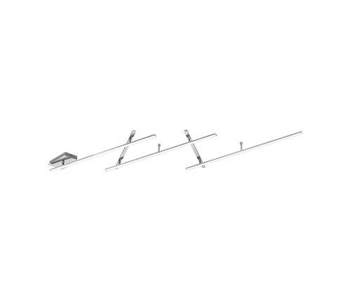 INDIRA | Ceiling lamp | Nickel mat | Metal