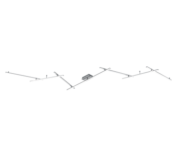 INDIRA | Ceiling lamp | Nickel mat | Metal