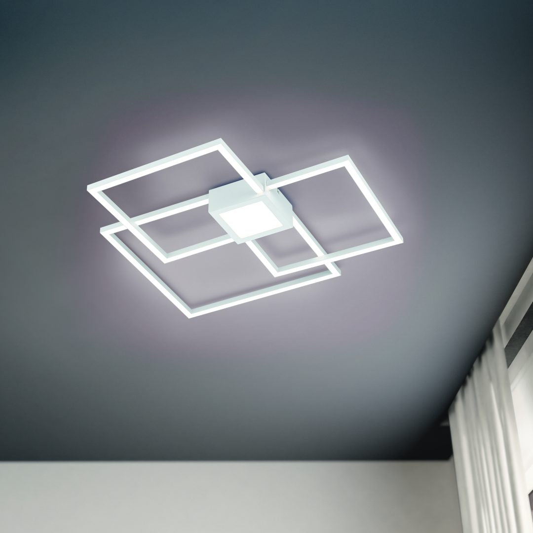 HYDRA | Ceiling lamp | White mat | Metal