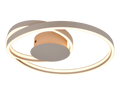 CIOLA | Ceiling lamp | Taupe | Metal