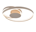 CIOLA | Ceiling lamp | Taupe | Metal