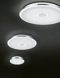 OSAKA | Ceiling lamp | Chrome | Plastic