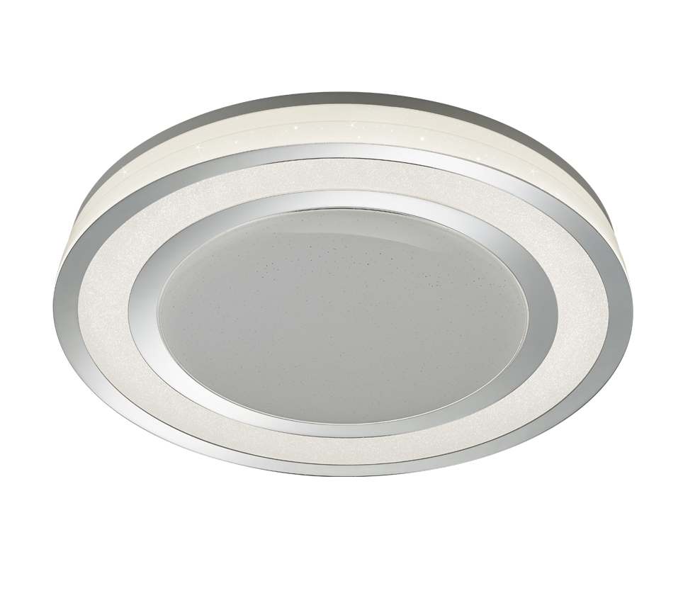 NORIAKI | Ceiling lamp | Chrome | Plastic