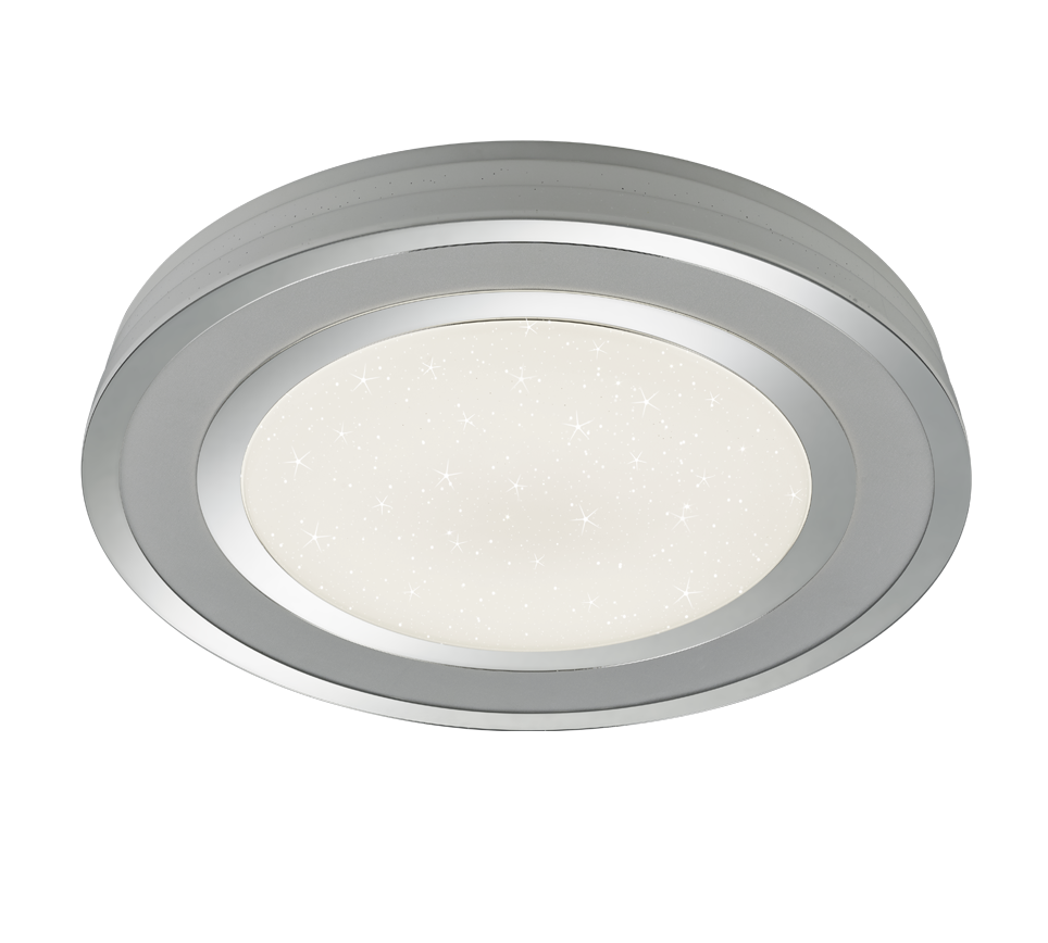 NORIAKI | Ceiling lamp | Chrome | Plastic
