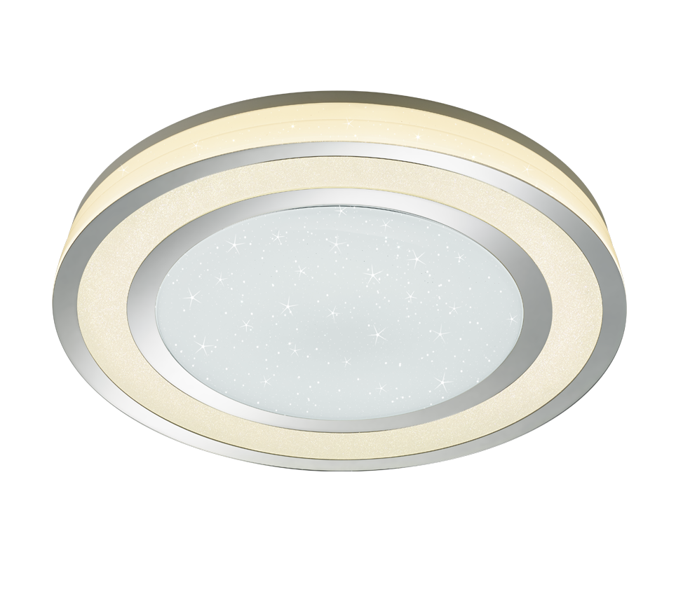 NORIAKI | Ceiling lamp | Chrome | Plastic