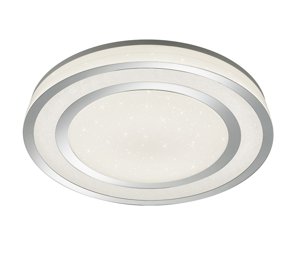 NORIAKI | Ceiling lamp | Chrome | Plastic