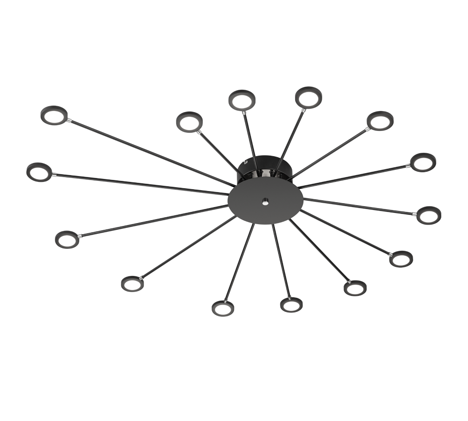 TRIO - PEACOCK - Ceiling Lamp - 679511532