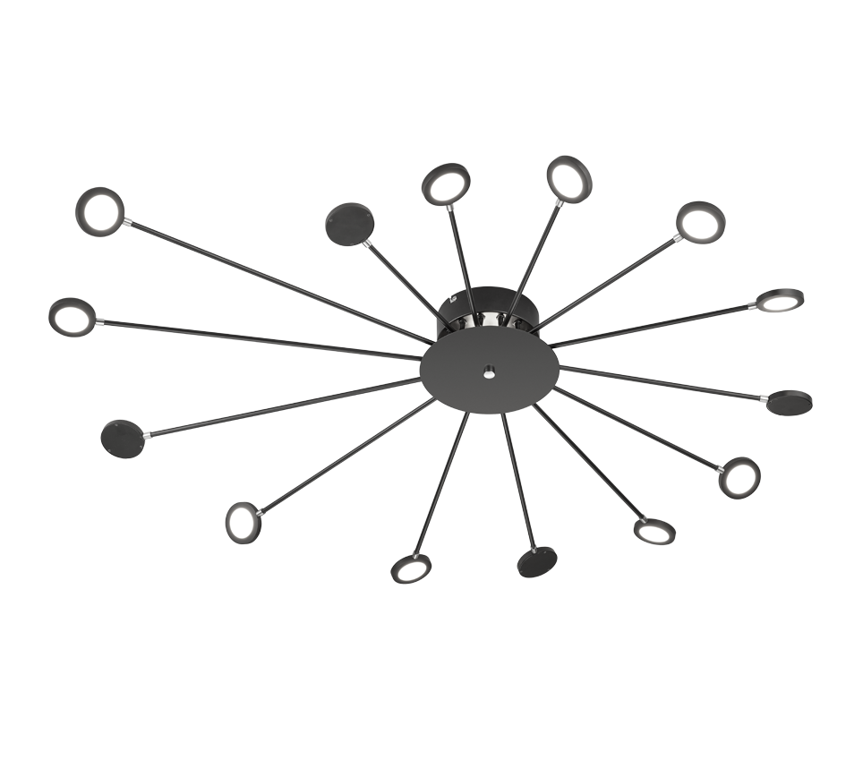 TRIO - PEACOCK - Ceiling Lamp - 679511532