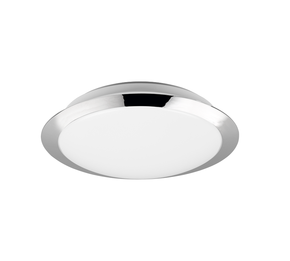 UMBERTO | Ceiling lamp | Chrome | Plastic