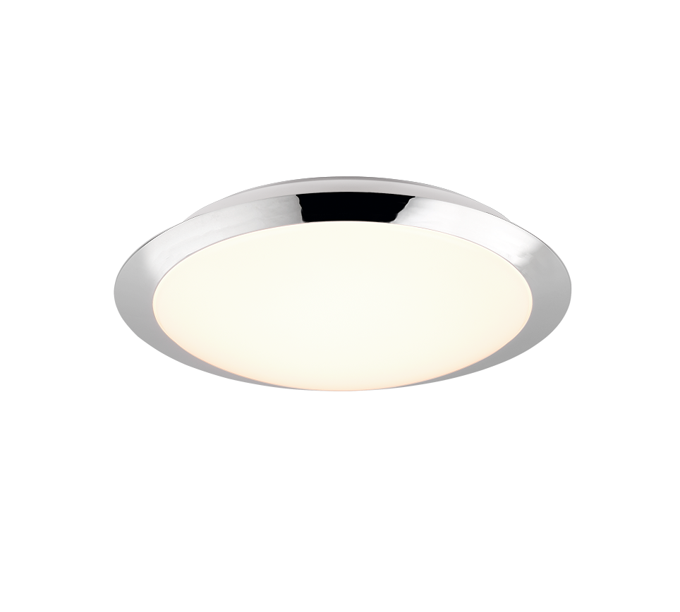 UMBERTO | Ceiling lamp | Chrome | Plastic