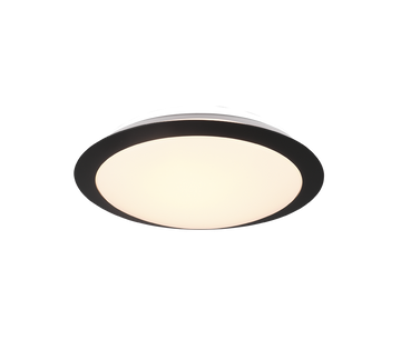 UMBERTO | Ceiling lamp | Black mat | Plastic