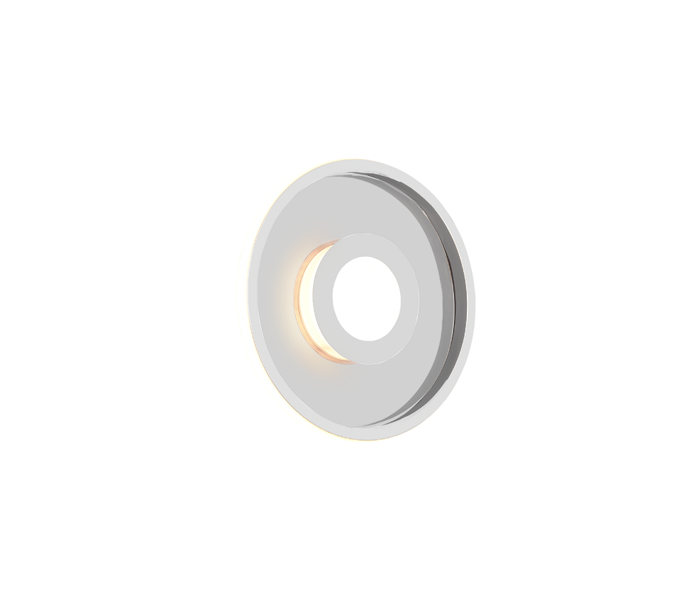 ASCARI | Ceiling lamp | Chrome | Metal