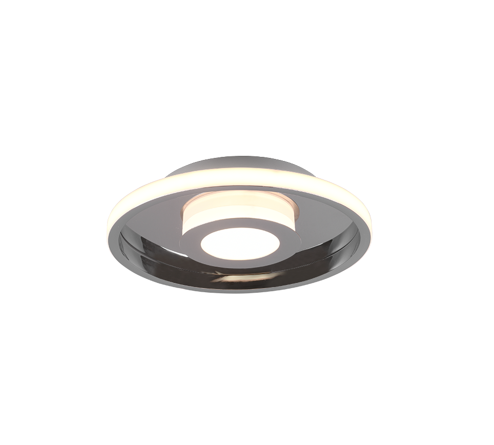 ASCARI | Ceiling lamp | Chrome | Metal