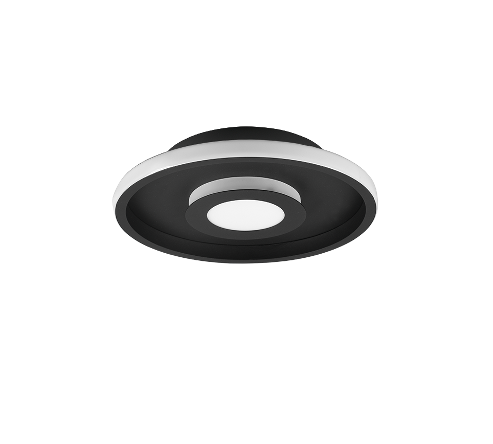 ASCARI | Ceiling lamp | Black mat | Metal