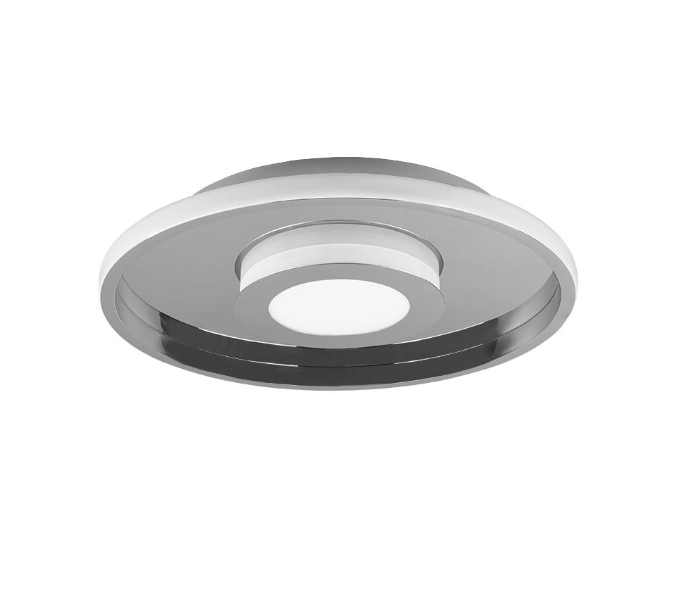 ASCARI | Ceiling lamp | Chrome | Metal