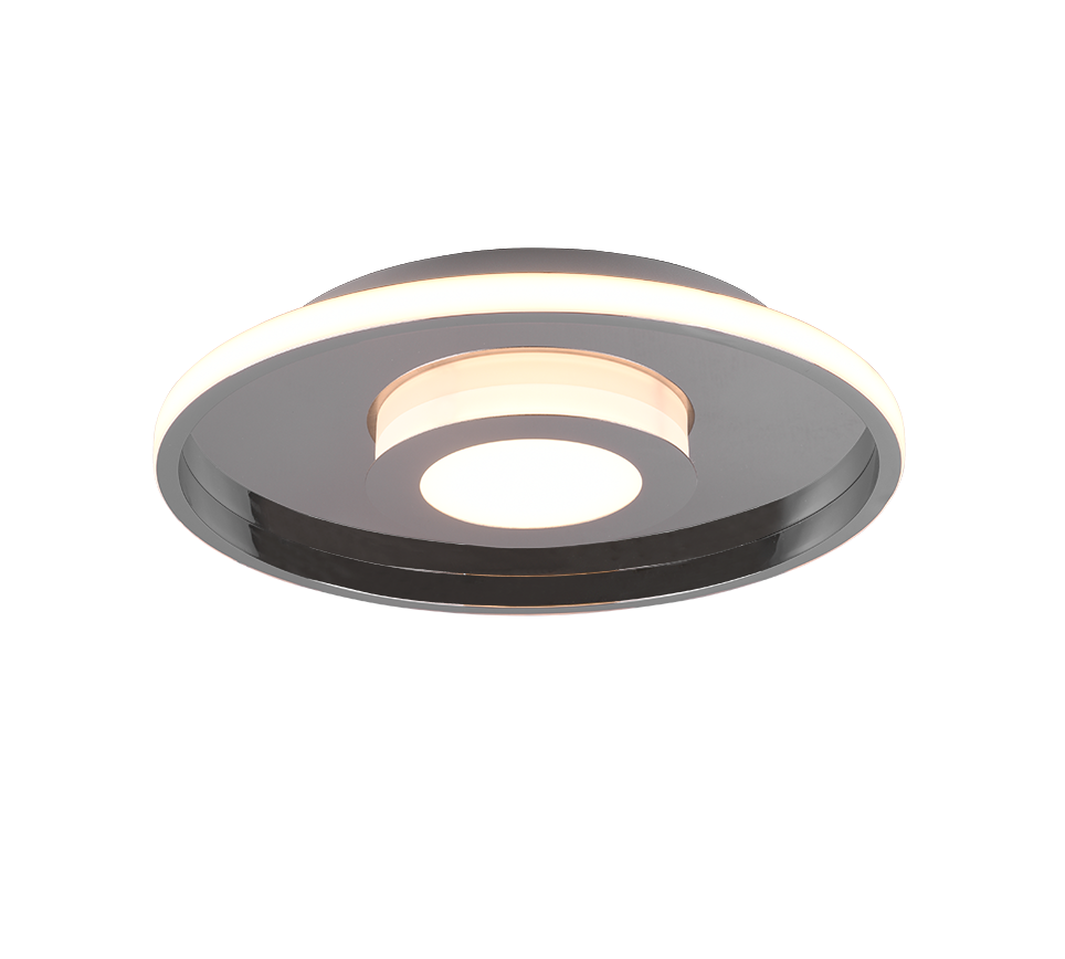 ASCARI | Ceiling lamp | Chrome | Metal