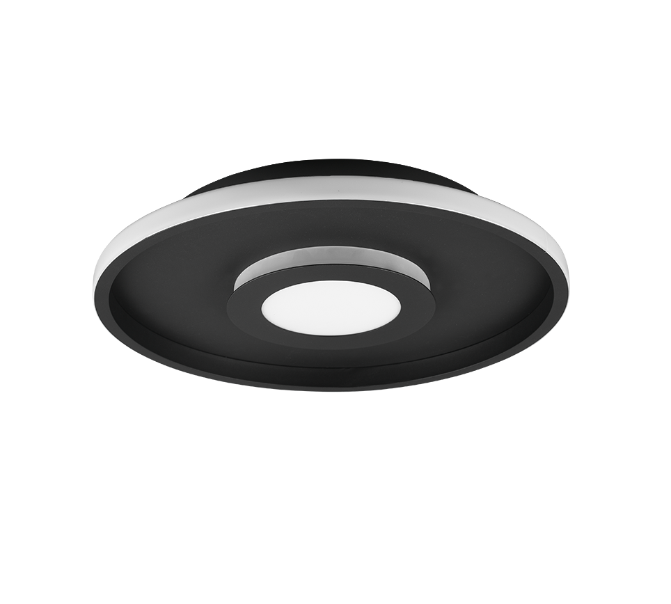 ASCARI | Ceiling lamp | Black mat | Metal