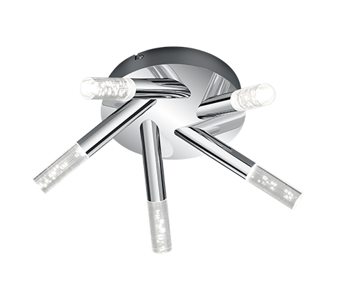 BOLSA | Ceiling lamp | Chrome | Metal