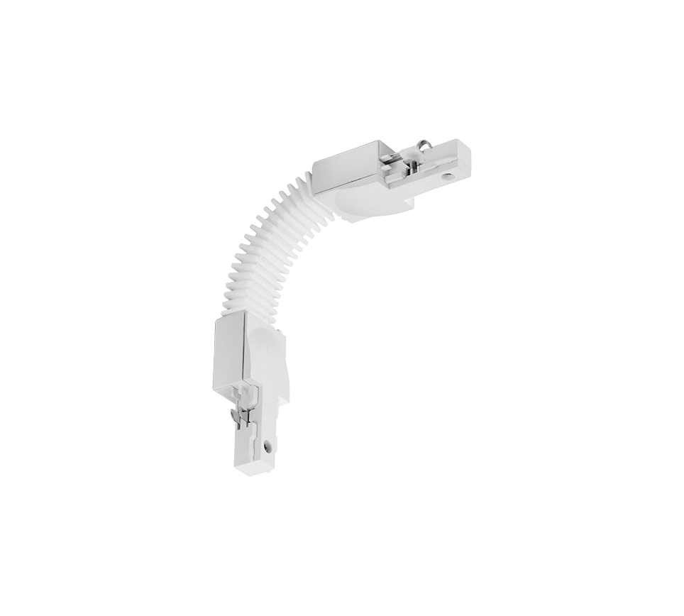 DUOLINE | Connector | White mat | Plastic