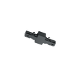 DUOLINE | Connector | Black mat | Plastic