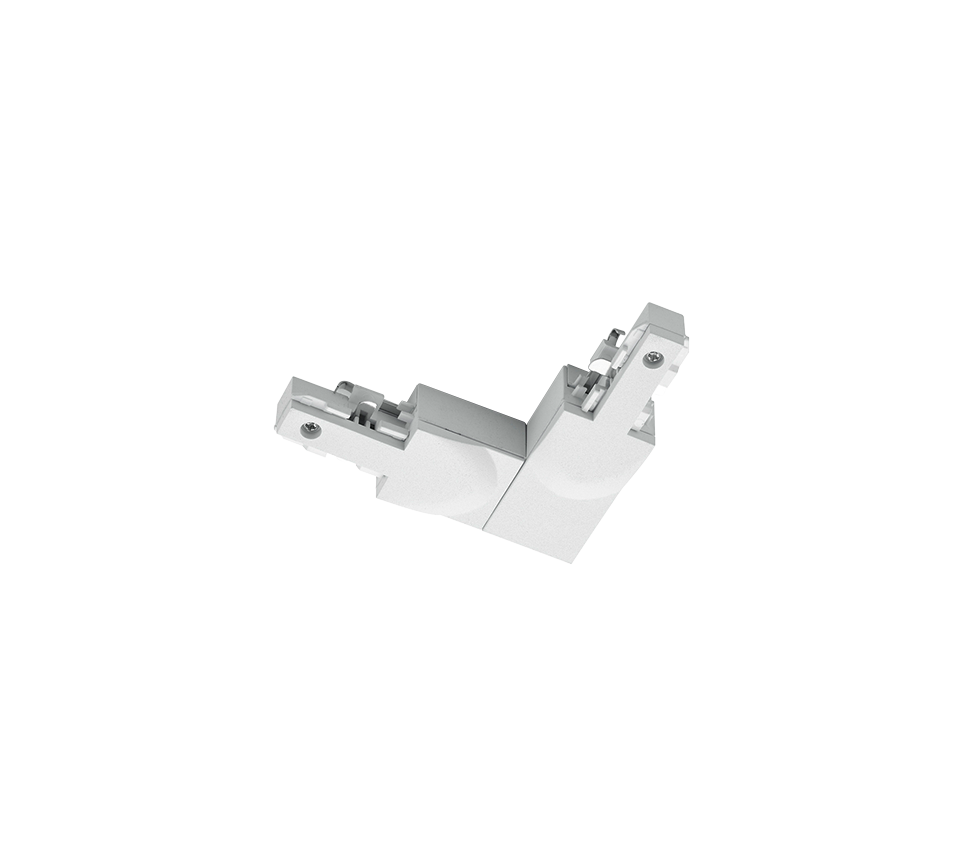 DUOLINE | Connector | White mat | Plastic