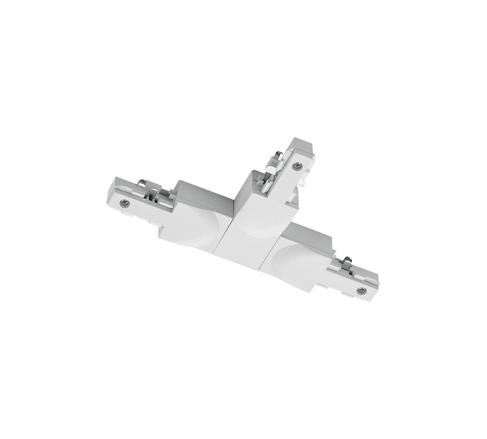 DUOLINE | Connector | White mat | Plastic
