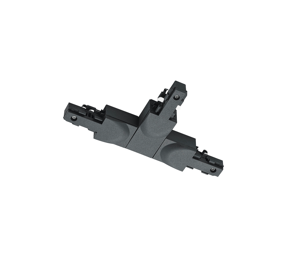 DUOLINE | Connector | Black mat | Plastic