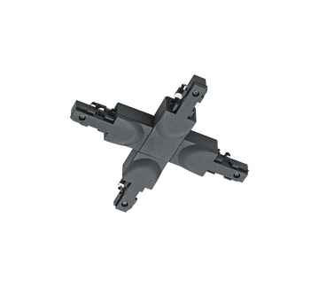 DUOLINE | Connector | Black mat | Plastic