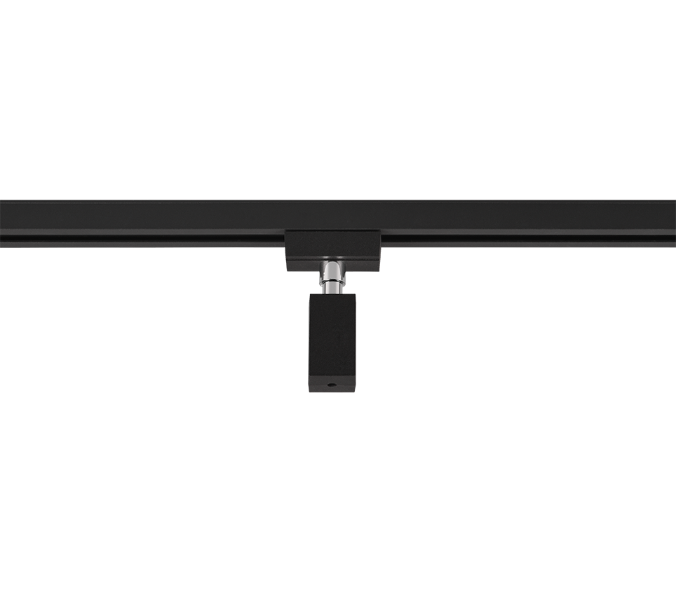 DUOLINE | Pendular adapter | Black mat | Plastic