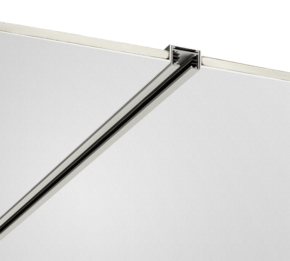 DUOLINE | Track | Aluminium colour | Aluminium