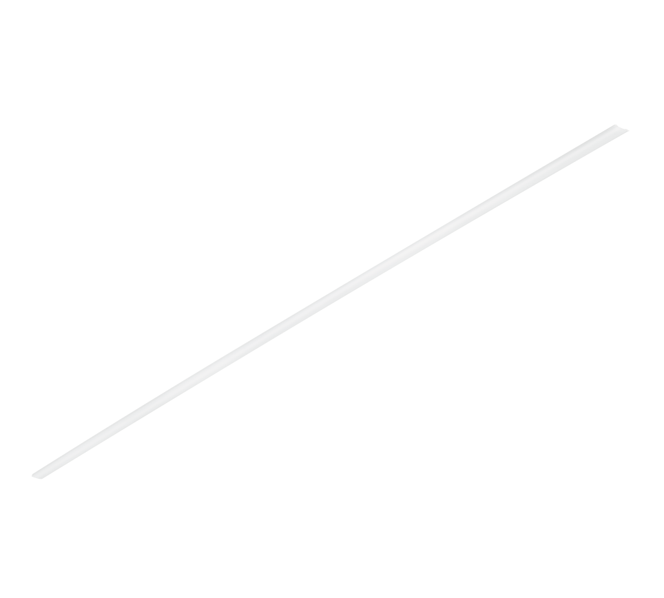 DUOLINE | Cover strip | Transparent clear | Plastic