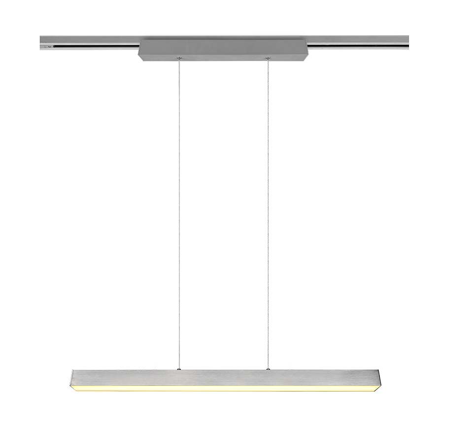 DUOLINE | Pendant | Nickel mat | Metal