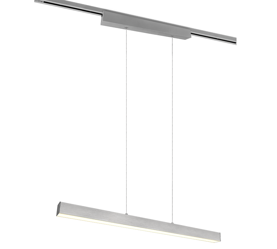 DUOLINE | Pendant | Nickel mat | Metal