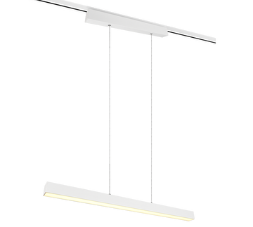 DUOLINE | Pendant | White mat | Metal